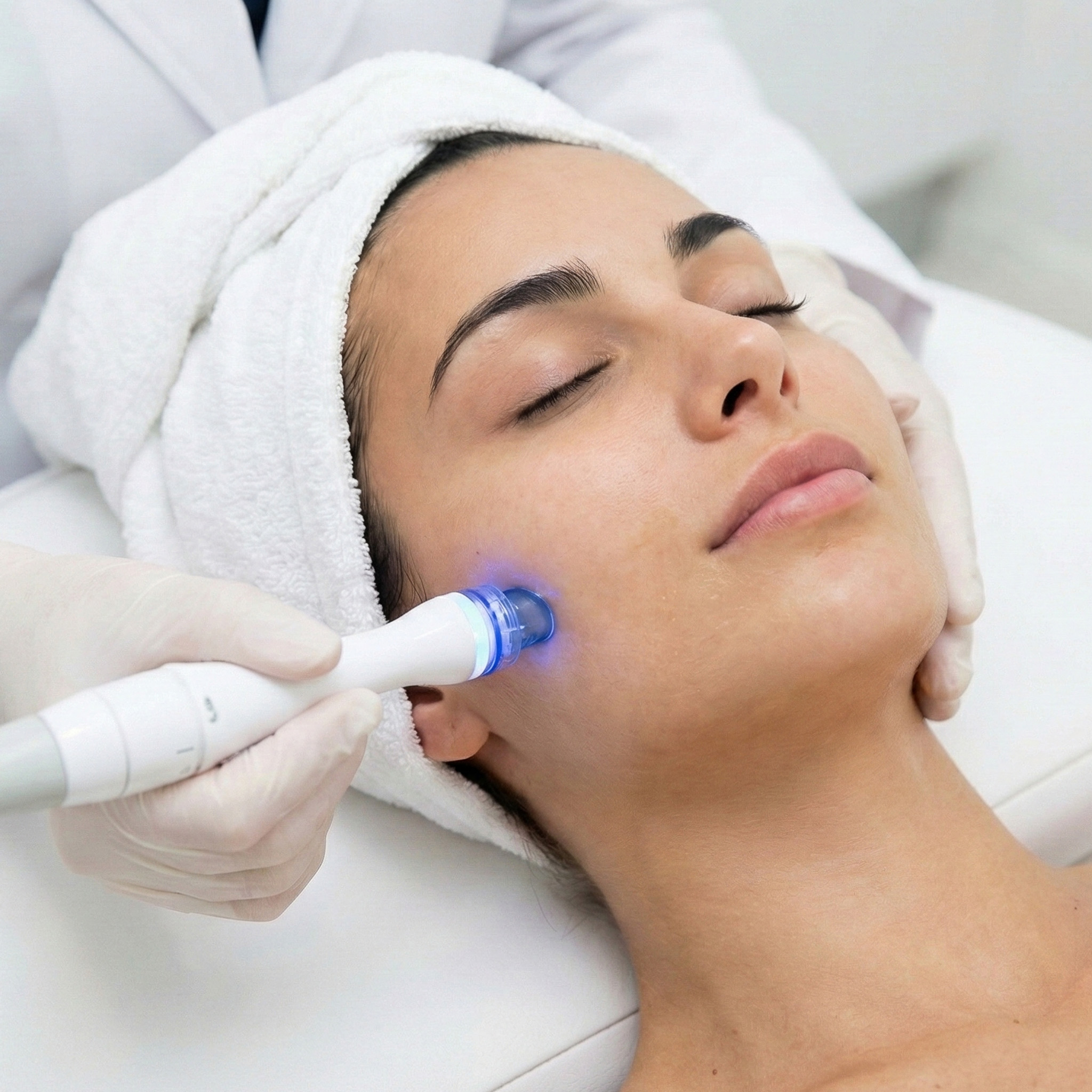 Zabieg hydropeelingu Aquapure